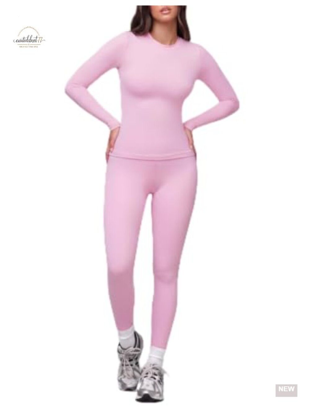 Women's Yoga Set 2 Piece Seamless High Waisted Leggings with Sports Bra